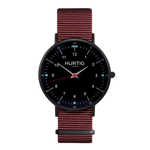 Watch Moderna Nato Black & Bordeaux from Shop Like You Give a Damn