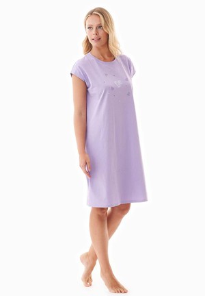 Night Gown With Print Danveer Lavender Purple from Shop Like You Give a Damn