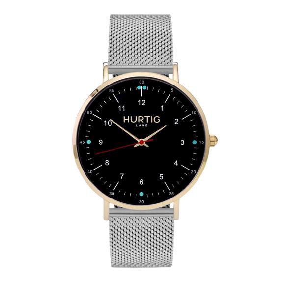 Moderna Steel Watch Gold, Black & Silver from Shop Like You Give a Damn