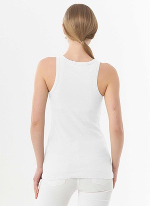 Ribbed Top White from Shop Like You Give a Damn