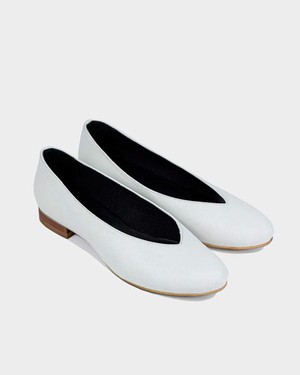 Ballerinas Nopal White from Shop Like You Give a Damn