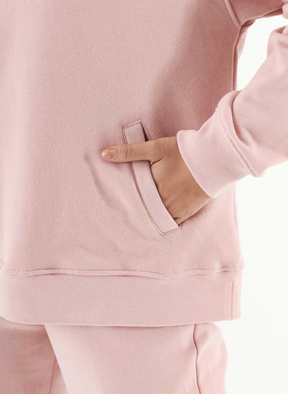 Sweat Hoodie Organic Cotton Dusty Pink from Shop Like You Give a Damn