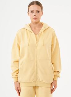 Sweat Jacket Jale Soft Yellow via Shop Like You Give a Damn