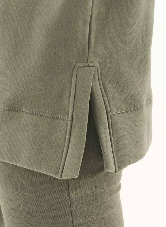 Sweat Hoodie Organic Cotton Mid Olive from Shop Like You Give a Damn