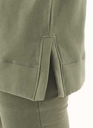 Sweat Hoodie Organic Cotton Mid Olive from Shop Like You Give a Damn