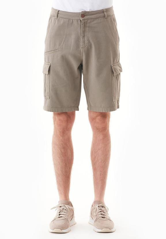 Cargo Shorts Smokey Olive Green from Shop Like You Give a Damn