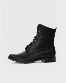 Lace-Up Boots No.2 Black from Shop Like You Give a Damn