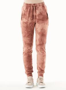 Tie-Dye Joggers Organic Cotton Misty Rose via Shop Like You Give a Damn