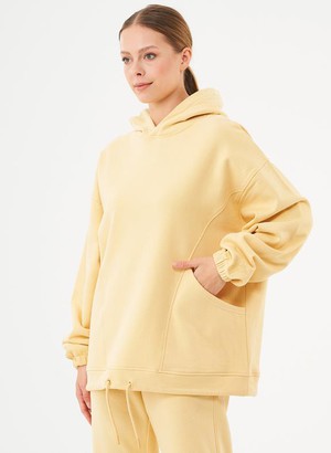 Oversized Hoodie Hande Yellow from Shop Like You Give a Damn