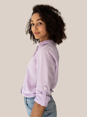 Blouse Elm Lilac from Shop Like You Give a Damn