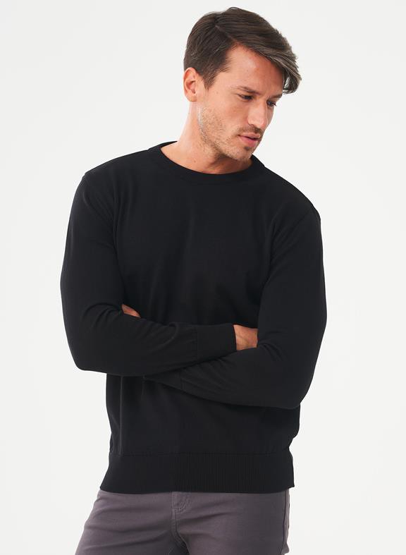 Sweater Black from Shop Like You Give a Damn