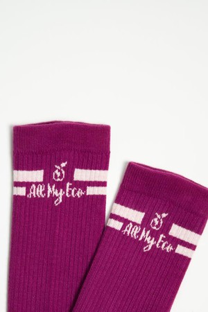 Socks Ame Purple from Shop Like You Give a Damn