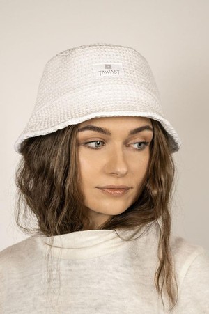 Bucket Hat Breeze White Waffle from Shop Like You Give a Damn