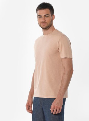 T-Shirt Natural Light Pink from Shop Like You Give a Damn