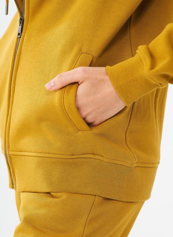 Sweat Jacket Dark Yellow from Shop Like You Give a Damn