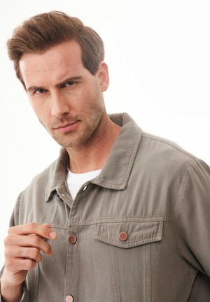 Shirt Jacket Smokey Olive Green from Shop Like You Give a Damn