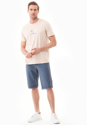T-Shirt With Print Birch Brown from Shop Like You Give a Damn