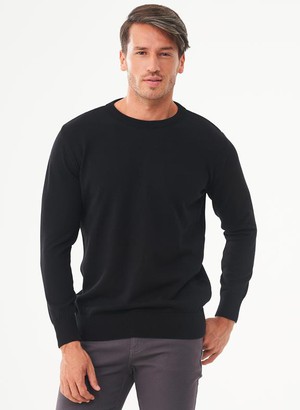 Sweater Black from Shop Like You Give a Damn