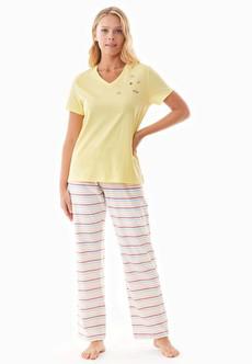 Pajama Set Trinnity Yellow via Shop Like You Give a Damn