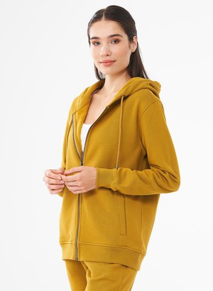 Sweat Jacket Dark Yellow from Shop Like You Give a Damn