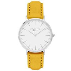 Men's Watch Hymnal Silver, White & Mustard via Shop Like You Give a Damn