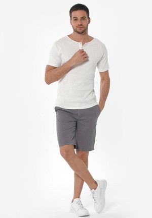 Chino Shorts Shadow Grey from Shop Like You Give a Damn