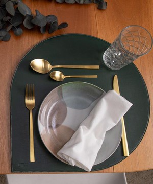 Placemat Ronia Emerald Green - Set Of 4 from Shop Like You Give a Damn