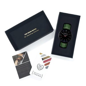 Moderno Watch All Black & Green from Shop Like You Give a Damn