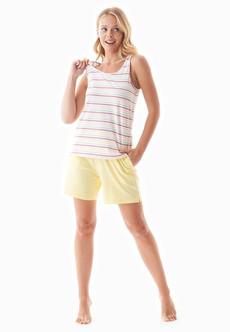 Shorts Pajama Set Steella Yellow via Shop Like You Give a Damn