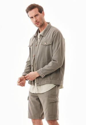Shirt Jacket Smokey Olive Green from Shop Like You Give a Damn