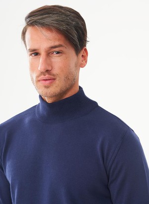 Turtleneck Navy Blue from Shop Like You Give a Damn
