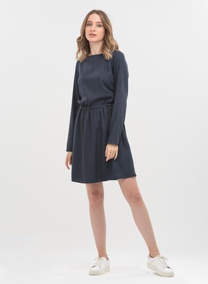 Dress Boat Neckline Navy from Shop Like You Give a Damn
