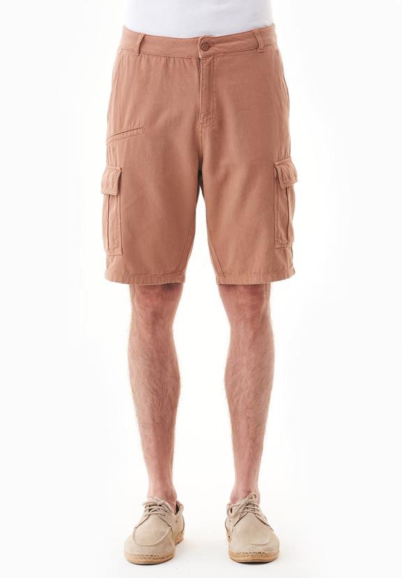 Cargo Shorts Dark Hazelnut Brown from Shop Like You Give a Damn
