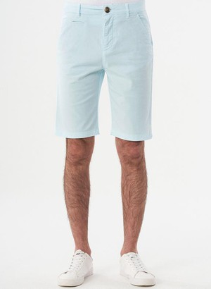Chino Shorts Organic Cotton Light Blue from Shop Like You Give a Damn
