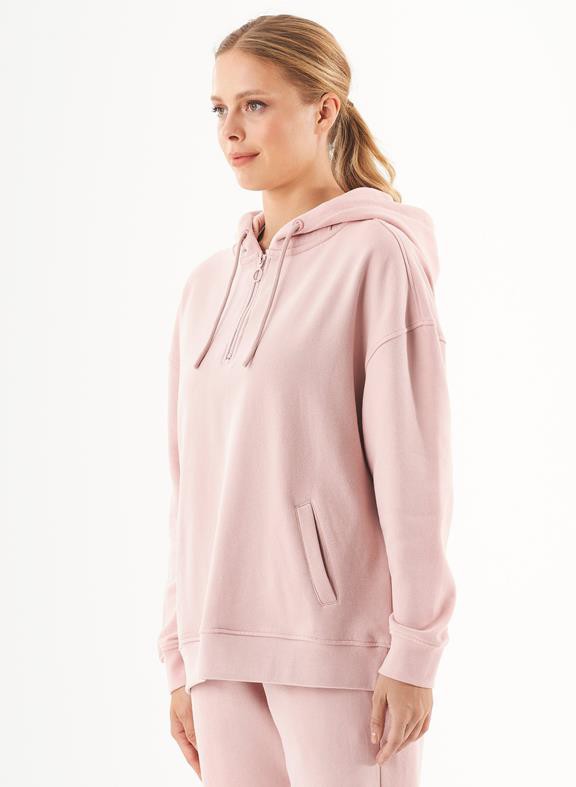 Sweat Hoodie Organic Cotton Dusty Pink from Shop Like You Give a Damn