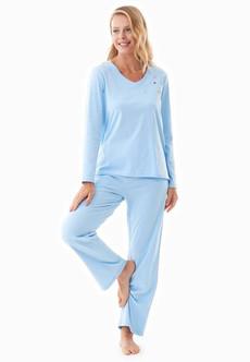 Pajama Set Tieerra Light Blue via Shop Like You Give a Damn