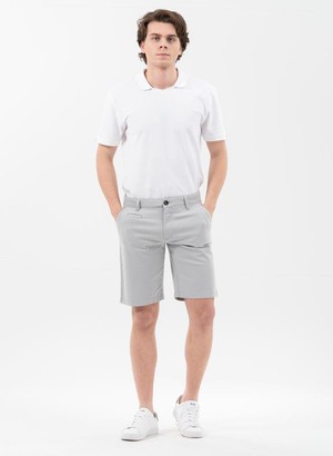 Chino Shorts Grey from Shop Like You Give a Damn