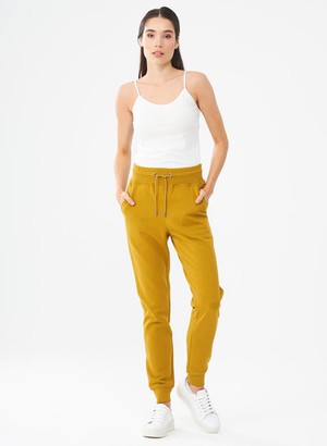 Sweatpants Dark Yellow from Shop Like You Give a Damn