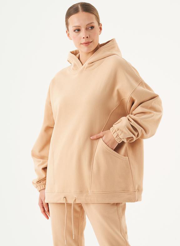 Oversized Hoodie Hande Beige from Shop Like You Give a Damn