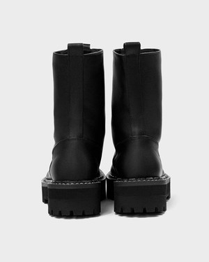 Lace-Up Boots Combat Workers Black from Shop Like You Give a Damn