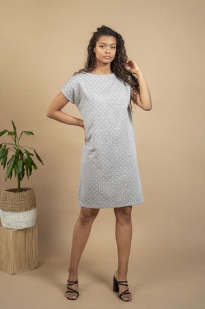 Dress Lunation Lunisolar Gray from Shop Like You Give a Damn