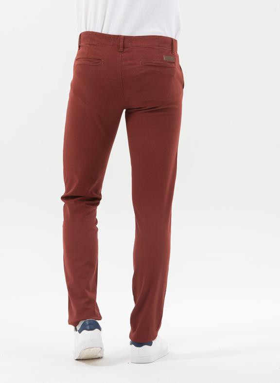 Slim Chino Pants Brown from Shop Like You Give a Damn