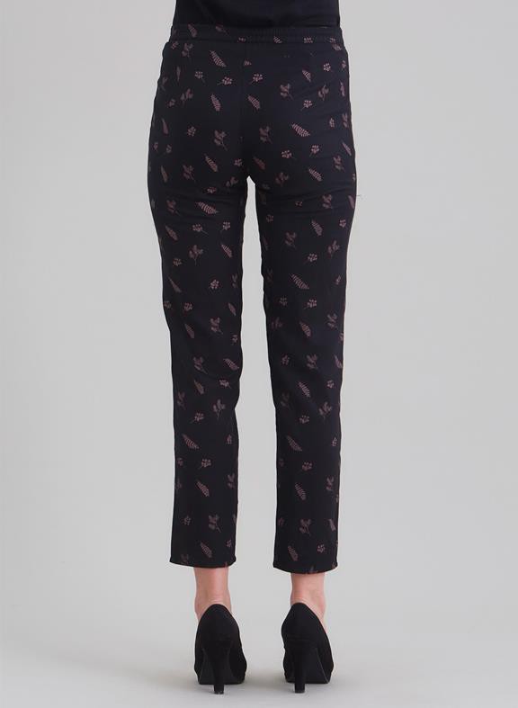 Trousers Tencelâ¢ Print Black from Shop Like You Give a Damn