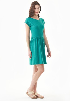 Dress Jersey Slub Emerald Green from Shop Like You Give a Damn