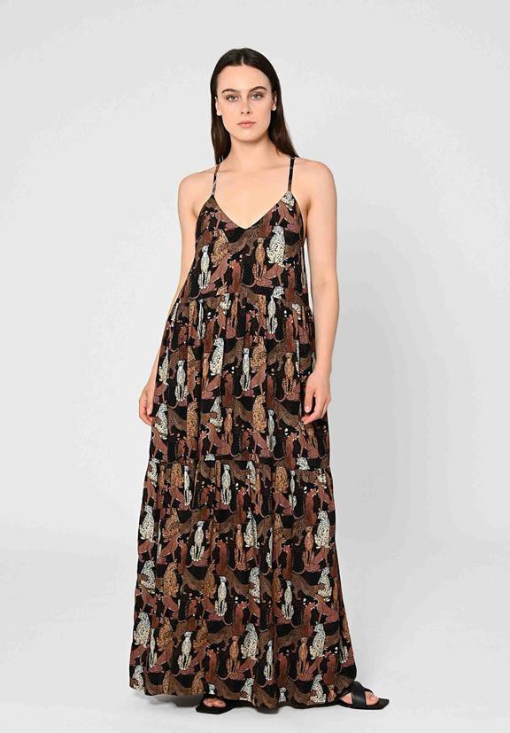 Maxi Dress Tapajo Wild Cats from Shop Like You Give a Damn