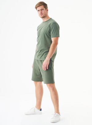 Organic Cotton Shorts Shadi Olive from Shop Like You Give a Damn