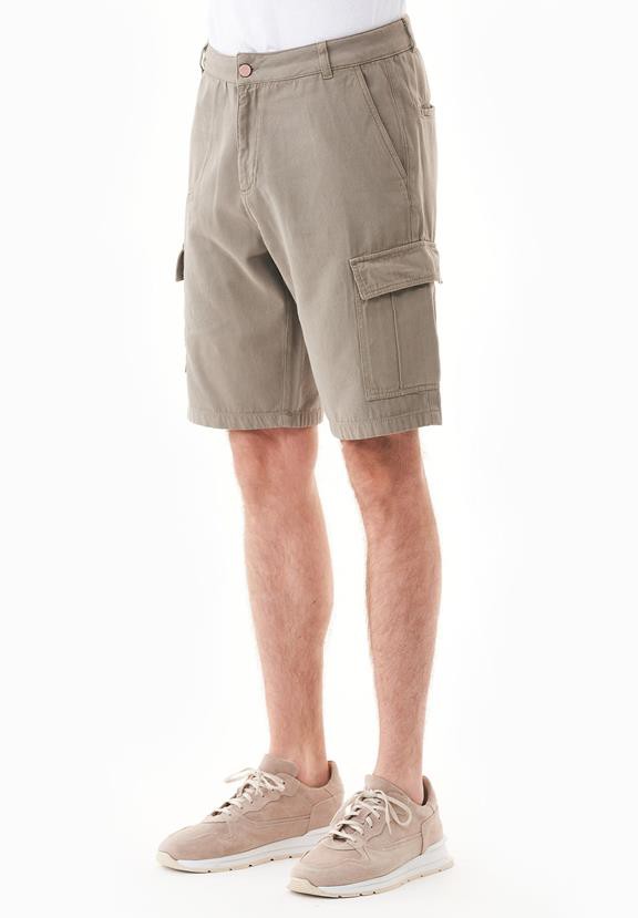Cargo Shorts Smokey Olive Green from Shop Like You Give a Damn