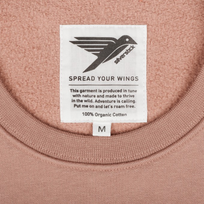 logo organic cotton sweat from Silverstick