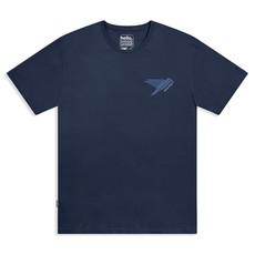 logo left chest organic cotton tee via Silverstick