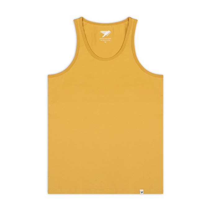 ray organic cotton vest from Silverstick